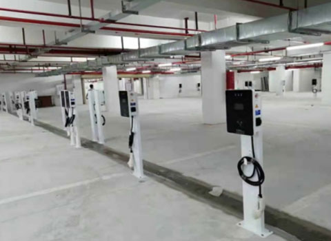 7KW交流充电桩中山敏捷领航公馆充电站