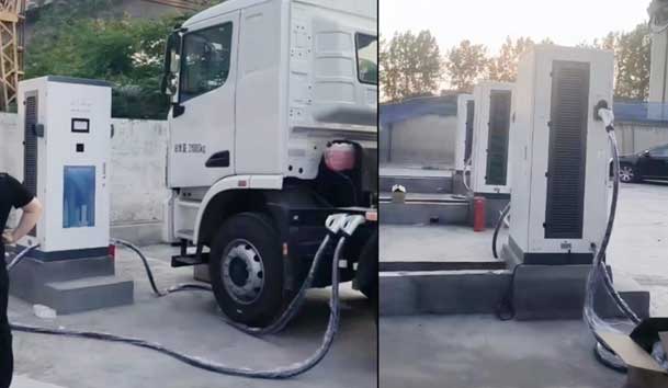 【重卡电动先锋】诸侯快讯300-400kW重卡充电桩：亮点与应用典范(图7)
