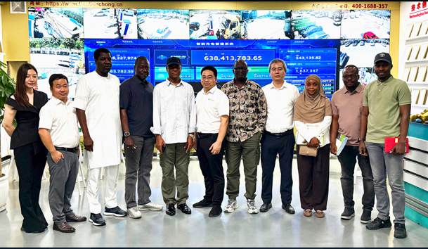 立足中国，链接世界｜尼日利亚合作伙伴来访诸侯快讯总部，共促中非能源升级(图1)