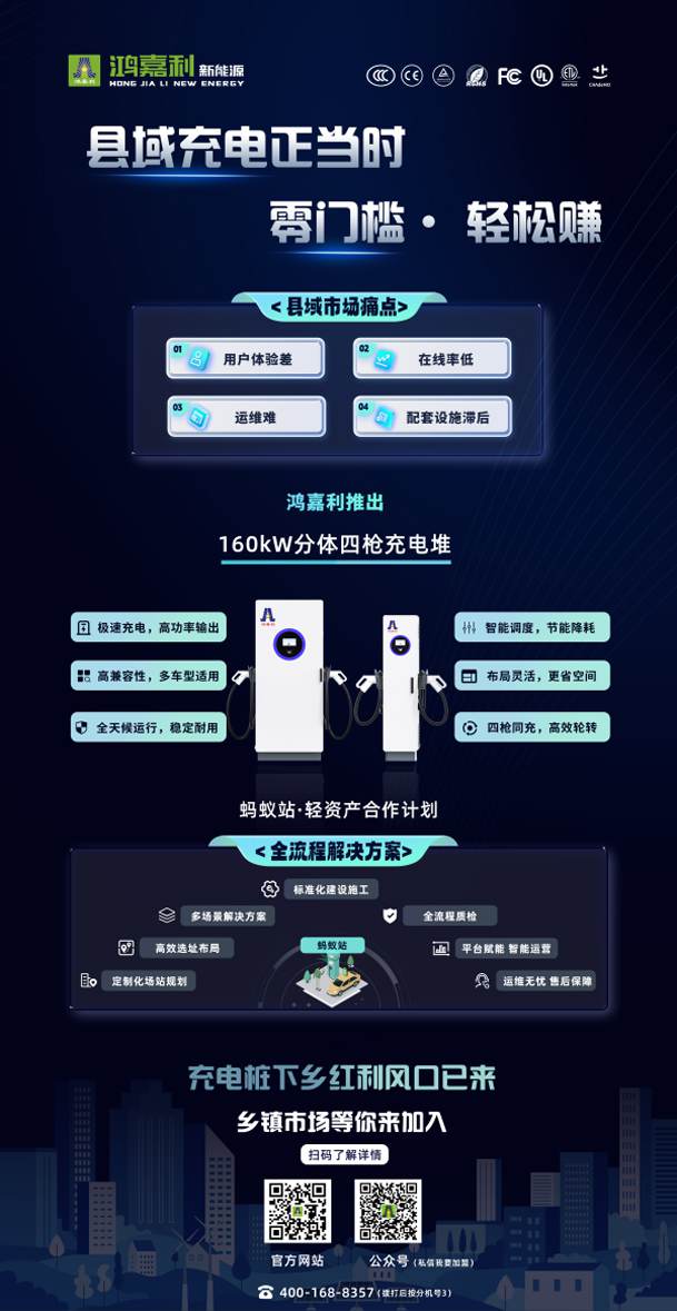 轻投资 高回报 稳收益 | 充电桩下乡红利，稳赚县域充电市。(图2)