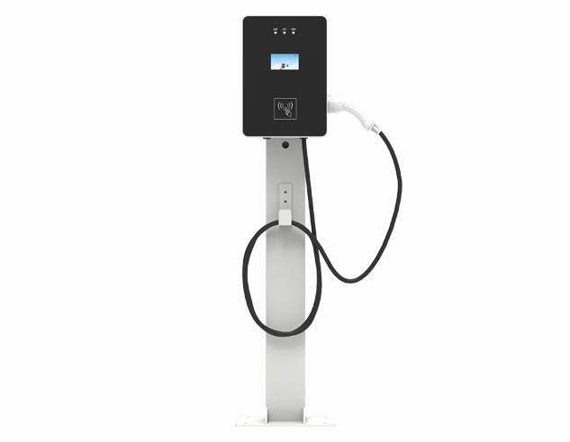 7KW单枪交流充电桩立柱式-银河系列